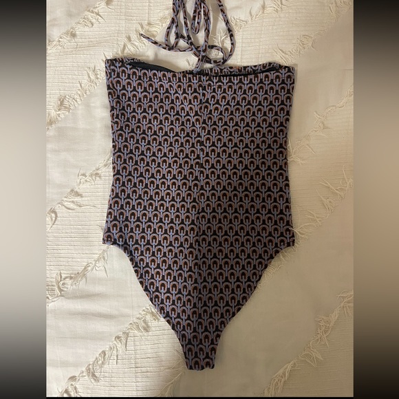 Zara purple and black body suit - Picture 3 of 5